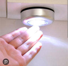 LED Tap Light – Wireless Stick‑On Touch Lamp for Closets & Cabinets"