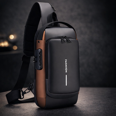 “Premium Anti‑Theft Sling Backpack – Sleek Minimalist Design with USB Charging Port”