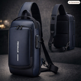 “Premium Anti‑Theft Sling Backpack – Sleek Minimalist Design with USB Charging Port”
