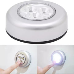 LED Tap Light – Wireless Stick‑On Touch Lamp for Closets & Cabinets"