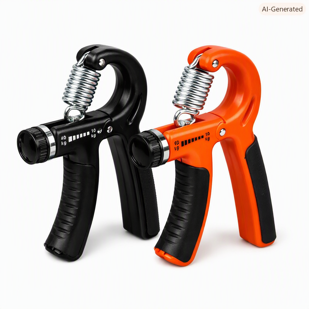 Set of 2 Adjustable Heavy Hand Grippers (10–40Kg) – Strength Training Exerciser for Hand, Wrist & Finger Workout